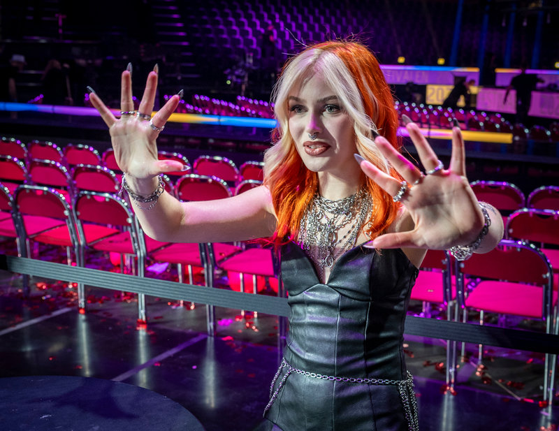 Saga Ludvigsson deltar med  bidraget "Ain’t today" och hoppas kunna ge ännu mer energi. 