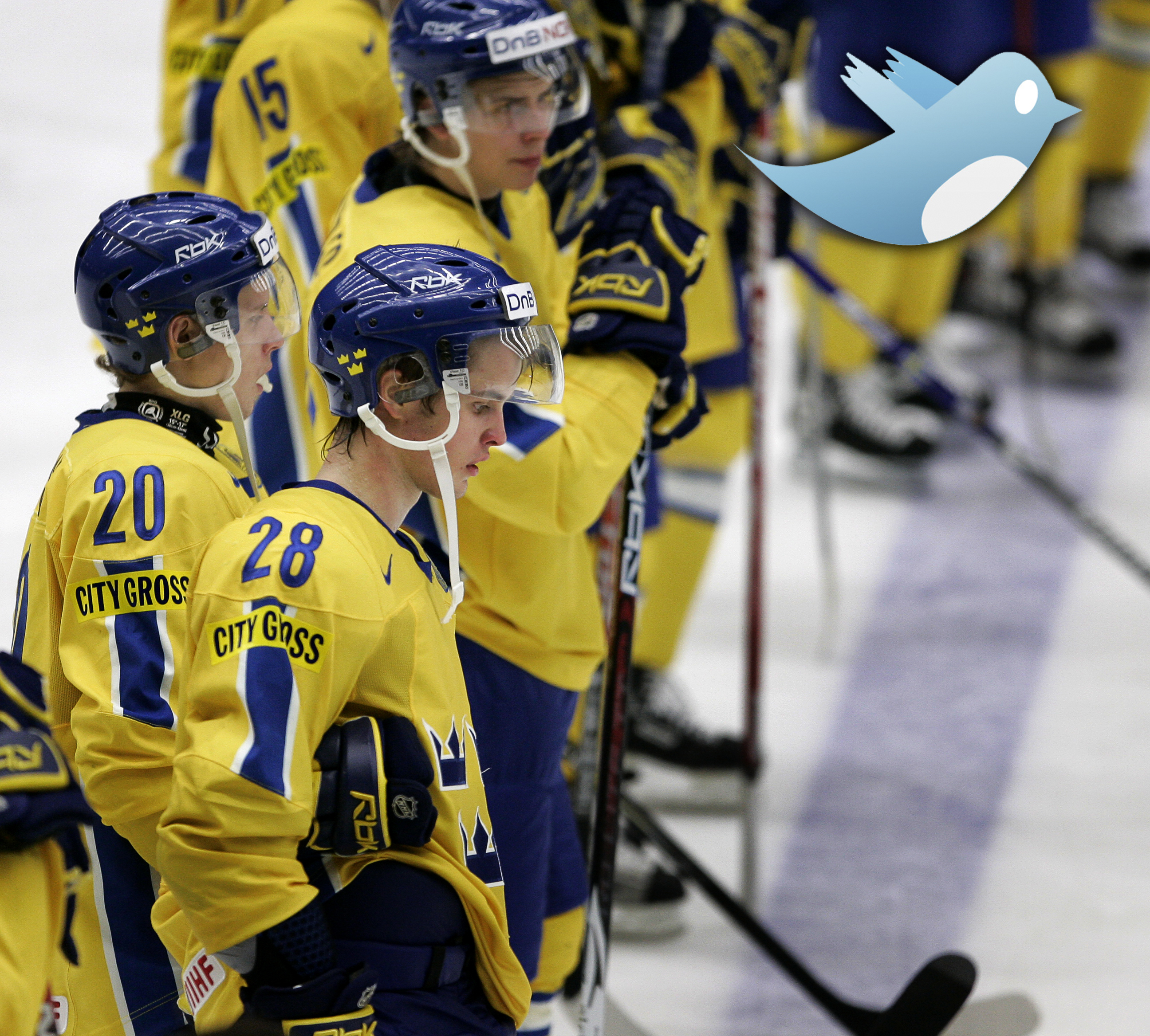 Smakronorna, JVM, Roger Ronnberg, Tre Kronor, ishockey, Kanada, Twitter