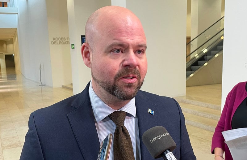 Landsbygdsminister Peter Kullgren efter tisdagens fiskeuppgörelse om Östersjön.