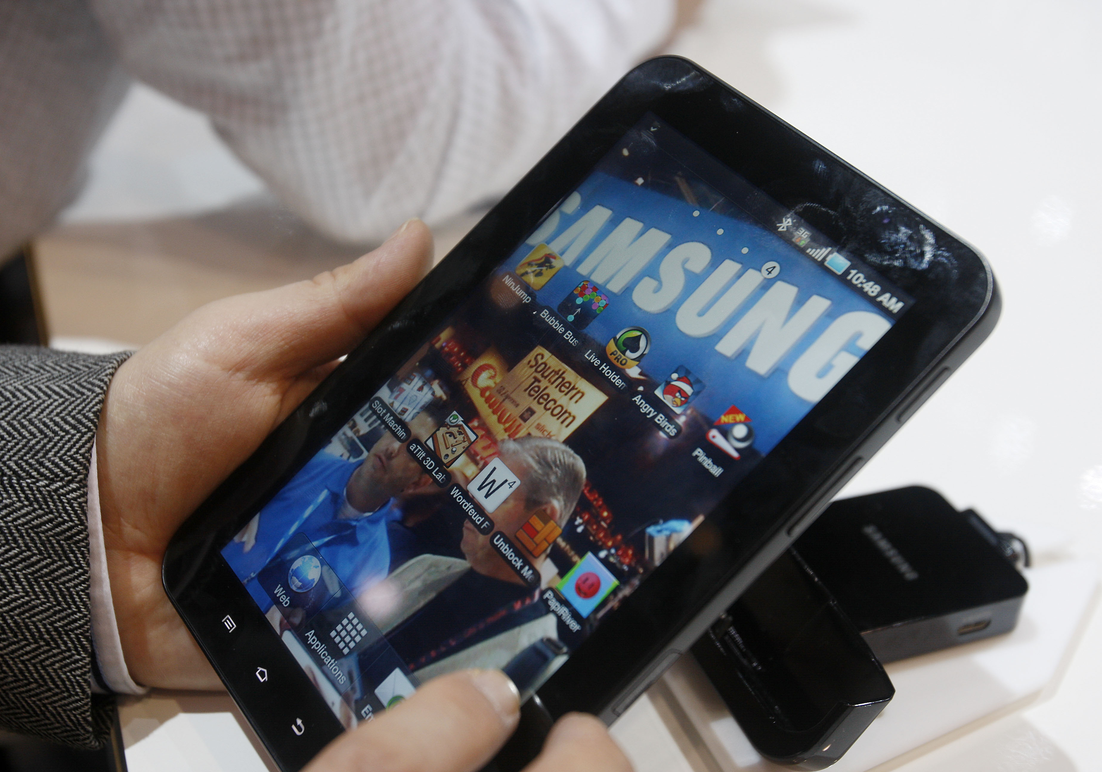 Samsungs Galaxy tab får säljförbud i Europa