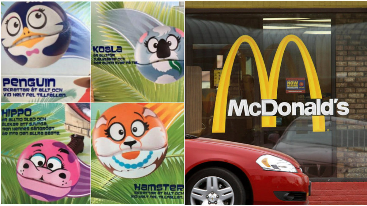 Leksakerna i McDonald's HappyMeal just nu möts av kritik från kunderna.