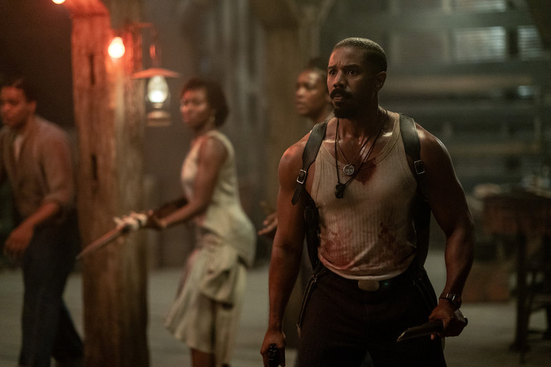 Michael B Jordan spelar huvudrollerna i 'Sinners'. Pressbild.