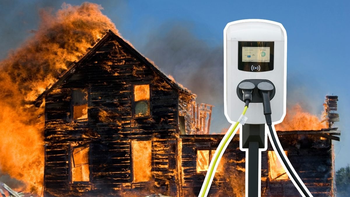 Ladda inte elbilen i detta uttag – kan orsaka brand