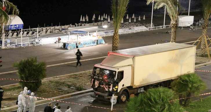 Mohamed Lahouaiej Bouhlel, Attacken i Nice