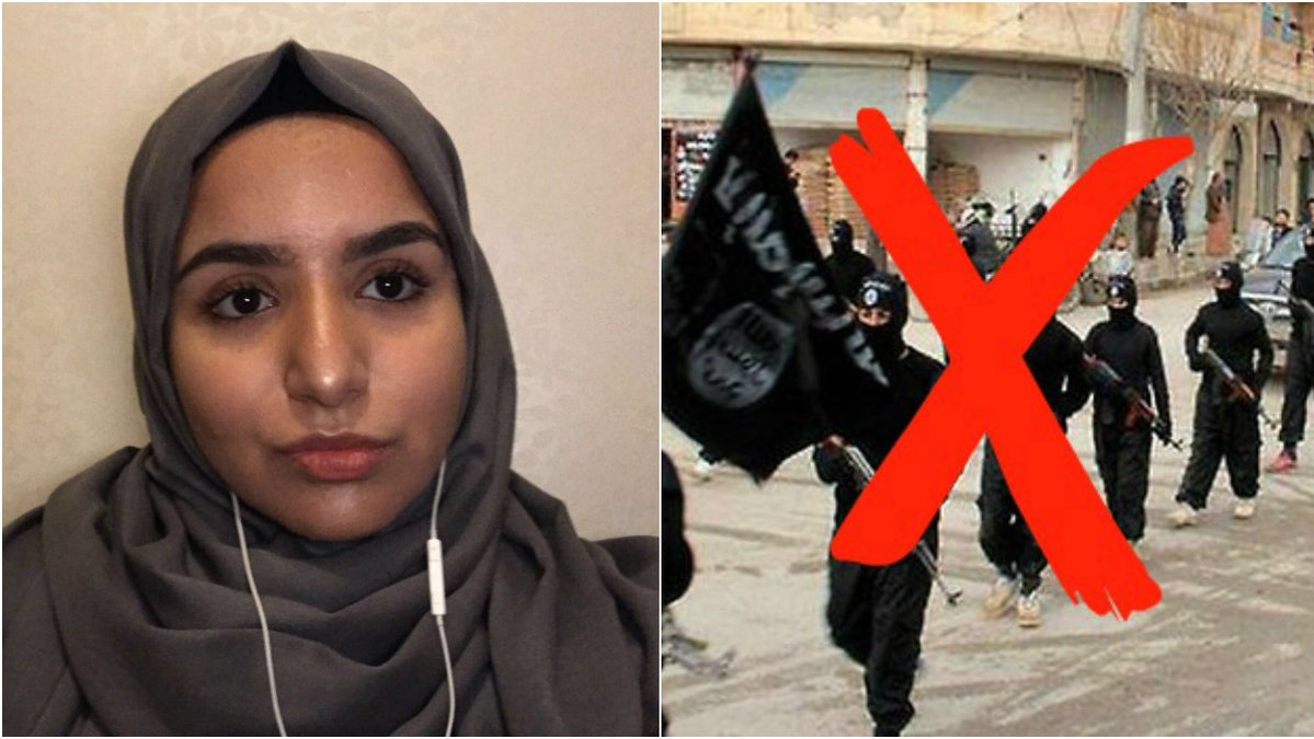 Fatima Al-Nasiri vädjar till omvärlden att inte har fördomar mot islam.