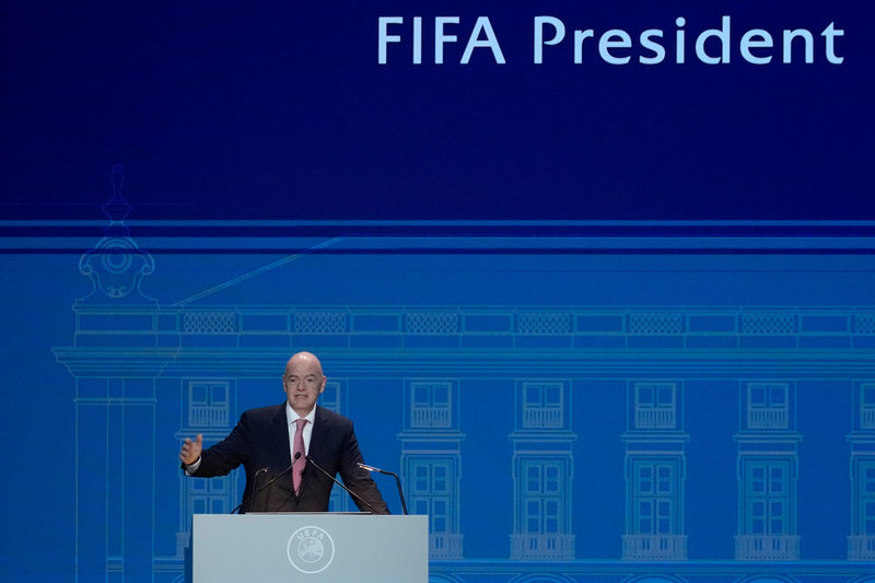 Gianni Infantino. Arkivbild.