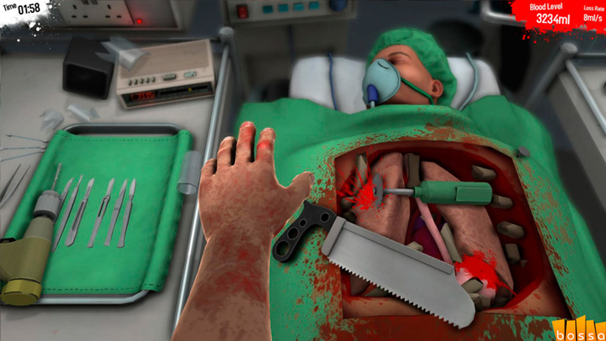 Surgeon Simulator.