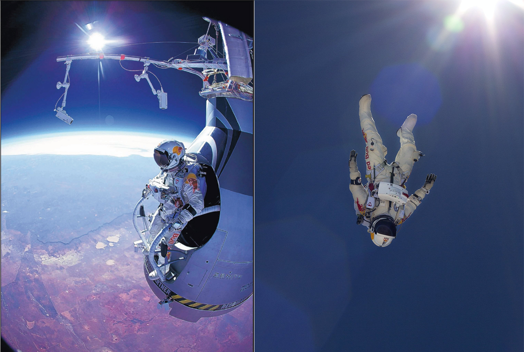 Felix Baumgartner ska hoppa från stratosfären. Felix Baumgartner ska hoppa från stratosfären.
