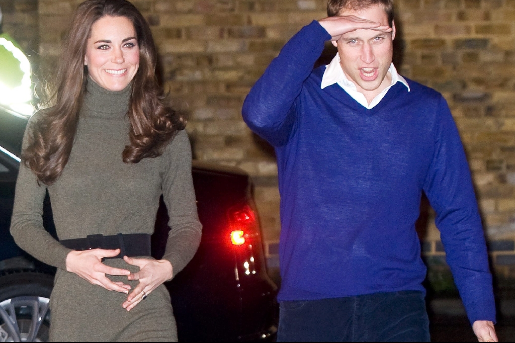 Kungliga Kate (f.d. Middleton) visar upp en oroväckande smal siluett. 