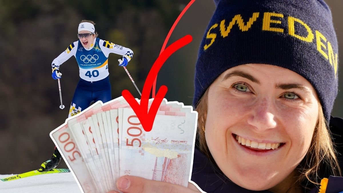 Så mycket pengar tjänar Ebba Andersson på sina två OS-silver