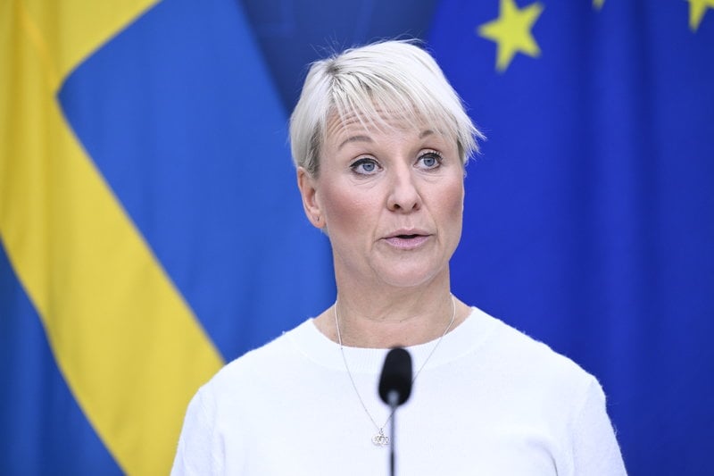 Äldre- och socialförsäkringsminister Anna Tenje (M). Foto: Jessica Gow/TT Äldre- och socialförsäkringsminister Anna Tenje (M). Foto: Jessica Gow/TT