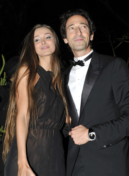 Adrien Brody och Lara Lieto i Cannes. Adrien Brody och Lara Lieto i Cannes.