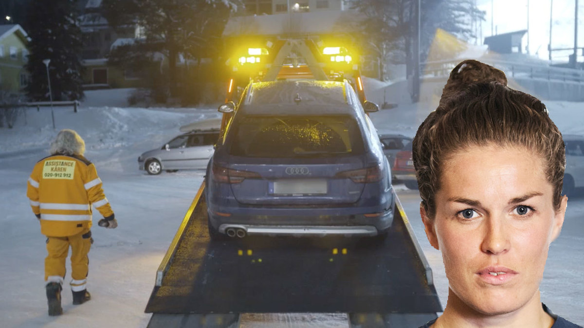 Maria Pietilä Holmner i bilkrasch - berättar om olyckan i Frusna vägar