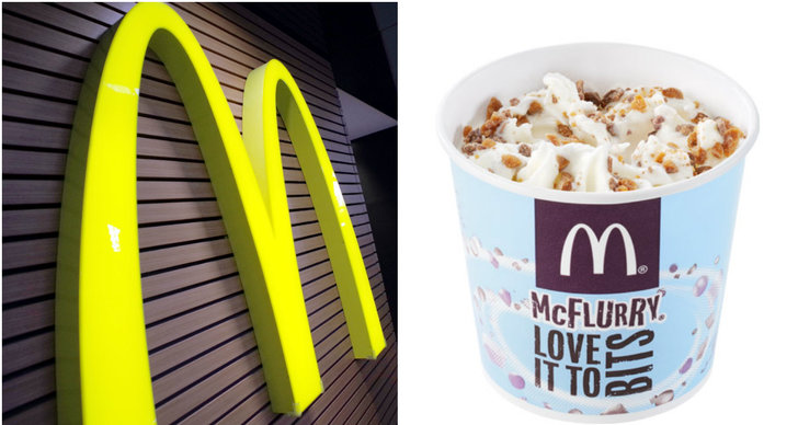 McDonalds, Sverige, USA, mcflurry