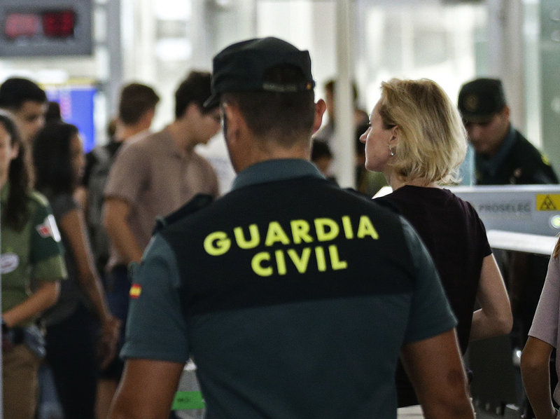 Den spanska polismyndigheten Guarda Civil samarbetar bra med svensk polis. Arkivbild.
