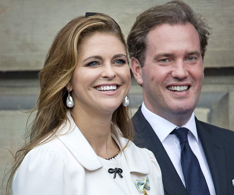 Chris O'Neill och prinsessan Madeleine Chris O'Neill och prinsessan Madeleine