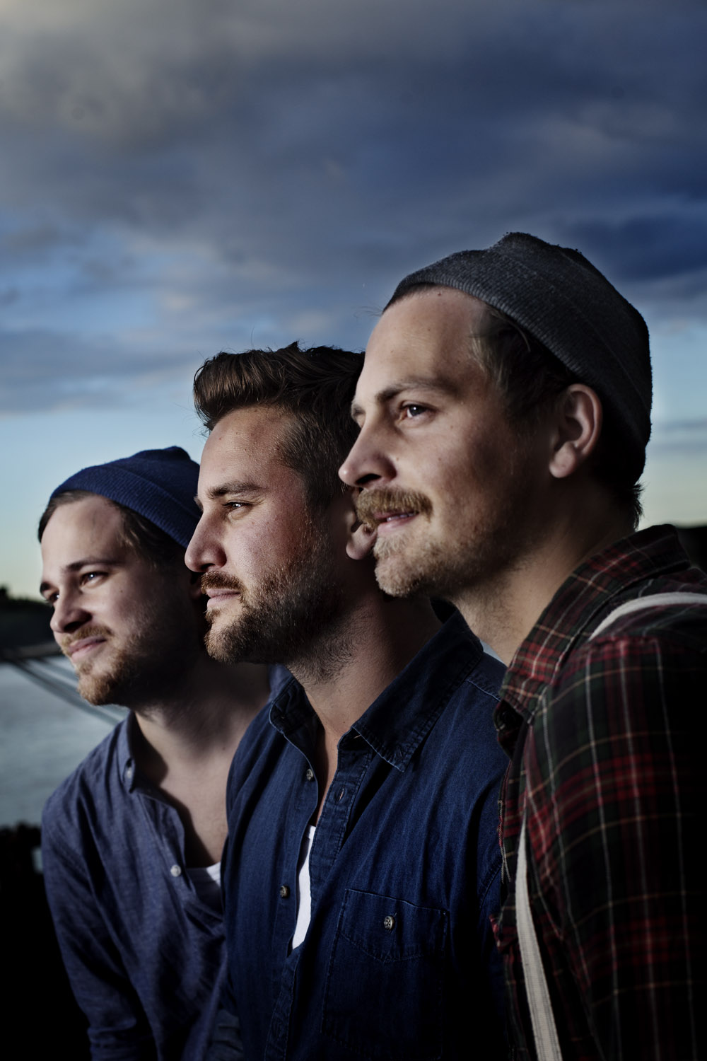 Killarna Jens, Olle och Anders utgör bandet Solala.