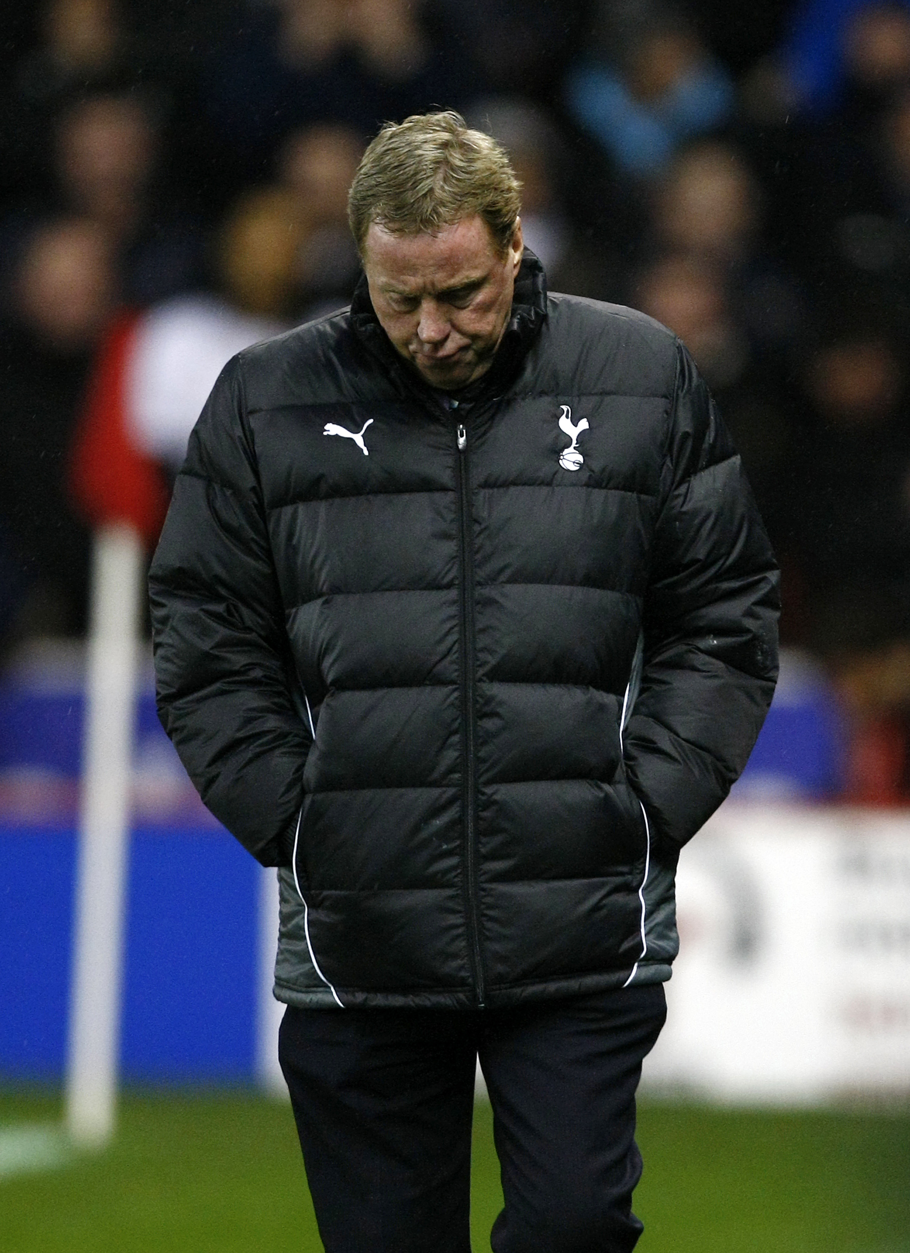 Harry Redknapp och hans Tottenham åkte på en numera sällsynt förlust.