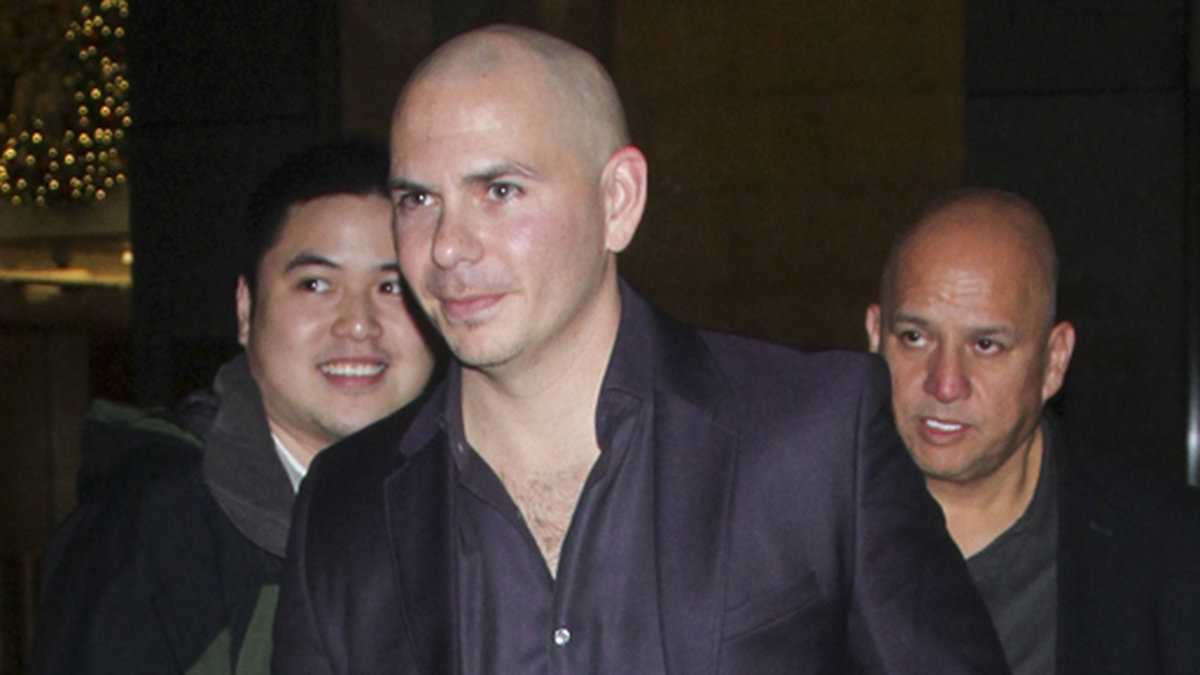 Pitbull i New York år 2014. 