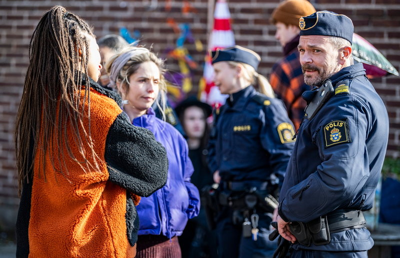 Per Lasson som spelar polisen Jesse är särskilt glad över att staden Malmö har en så stor roll i serien.