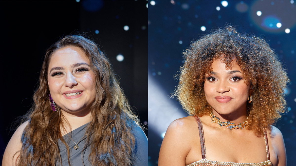 Louisa Hoxha och Cimberly Wanyonyi är två av fyra 'Idol'-deltagare i tävlingens semifinal. Arkivbild.