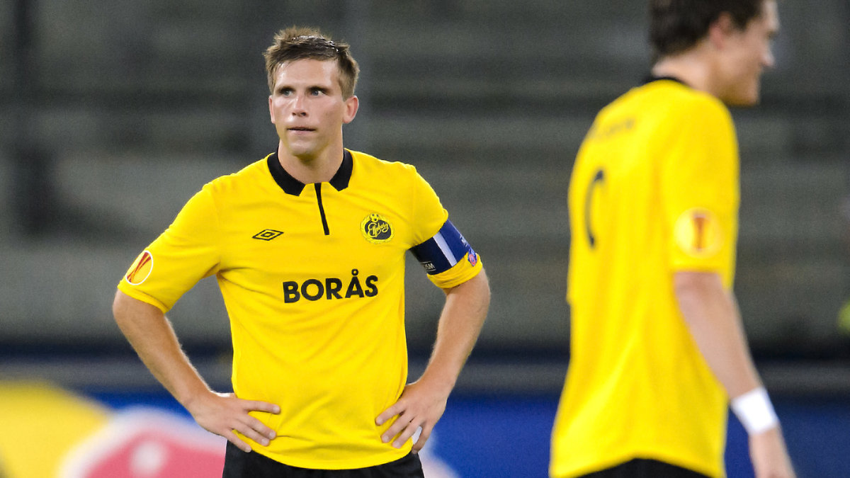 Elfsborg och Anders Svensson hade en tung första match mot Salzburg i Europa League.
