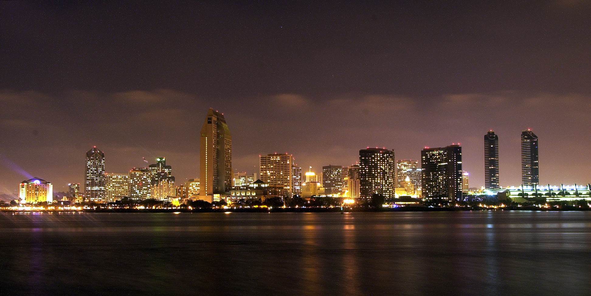 Bilden: San Diegos skyline.