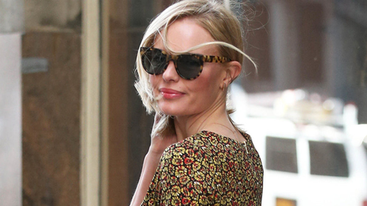 Kate Bosworth tar en promenad i New York.