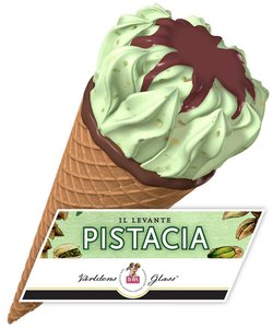 Il Levante PISTACIA från Sia. 22 kronor per styck. Glassen passar nötälskaren som vill ha en gigantisk glass att frossa i. Betyg: 4/5 