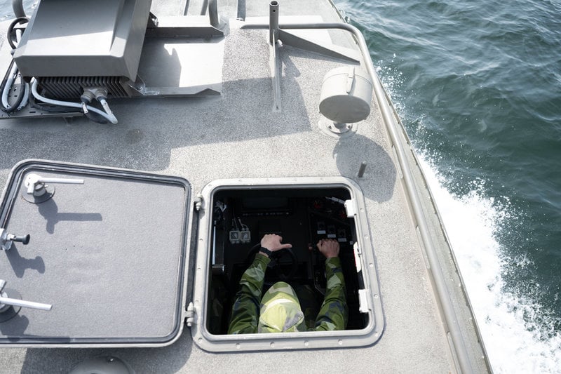 Stridsbåt 90 utvecklades för transport av trupp och materiel i skärgårdsmiljö.