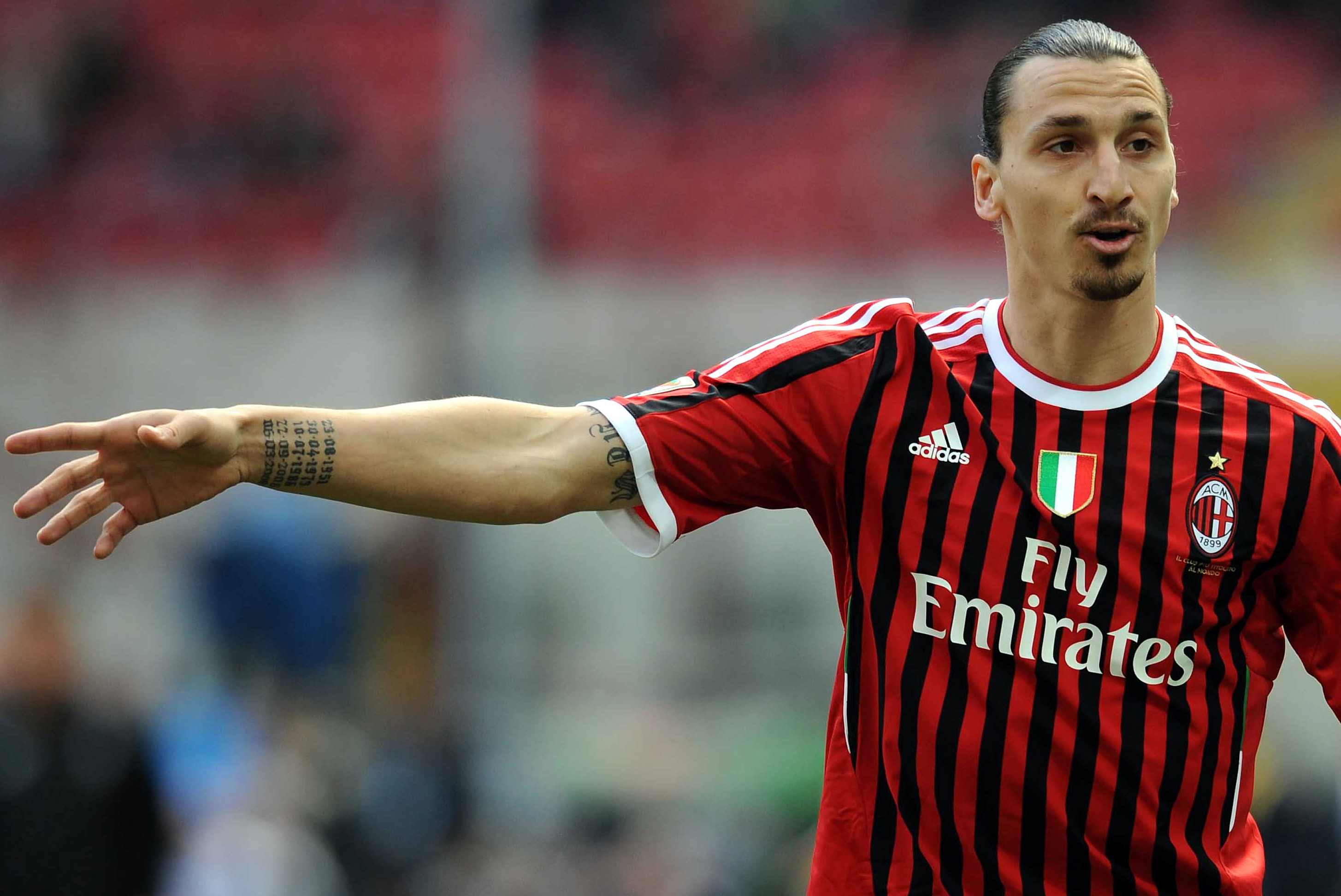 8. Zlatan Ibrahimovic har en given plats på listan. 8. Zlatan Ibrahimovic har en given plats på listan.