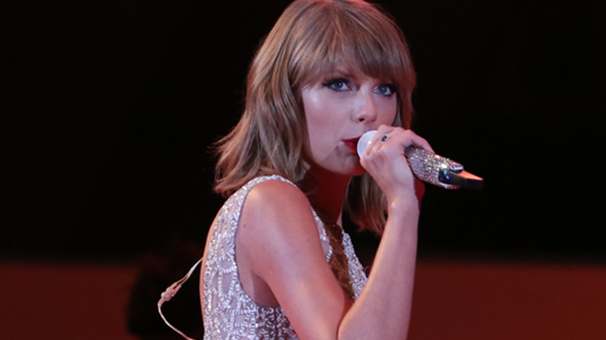 Taylor på scen år 2014.