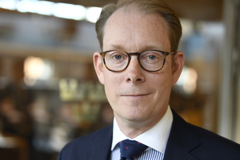 Utrikesminister Tobias Billström (M) säger att Sverige står berett att skicka hjälp till jordbävningsdrabbade Marocko. Arkivbild.