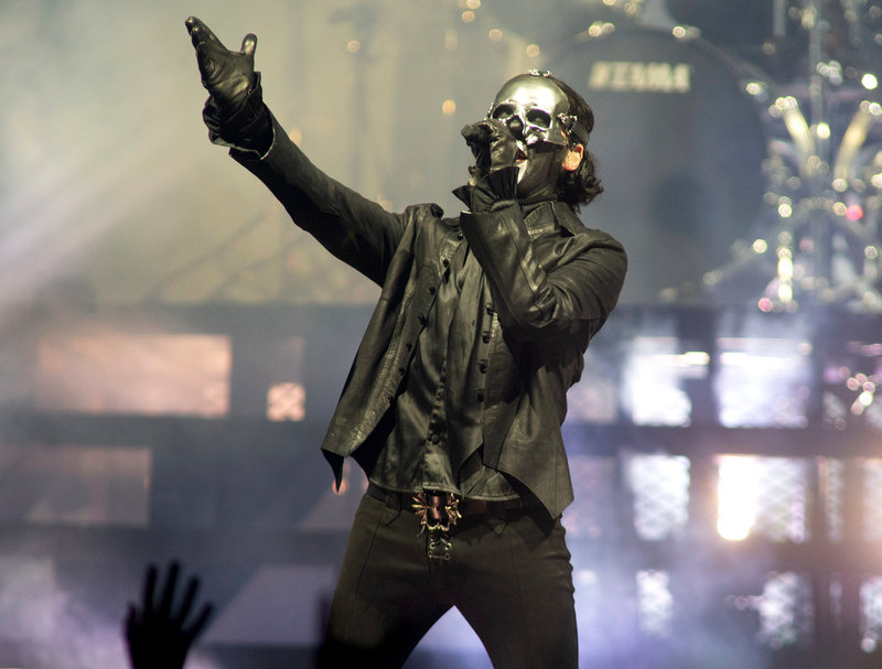 Tobias Forge som Papa V Perpetua i Ghost, en av de största svenska musiksuccéerna internationellt på Spotify under 2025.  