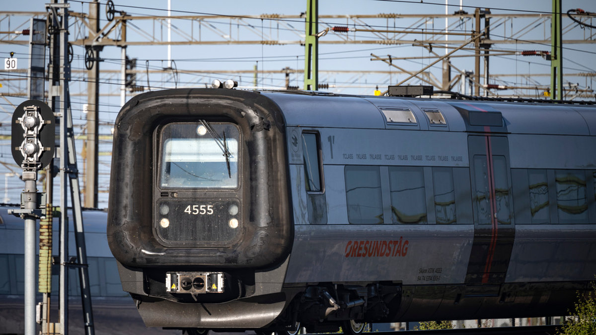 Ett elfel i Hässleholm får stora konsekvenser för tågtrafiken i södra Sverige. Arkivbild.