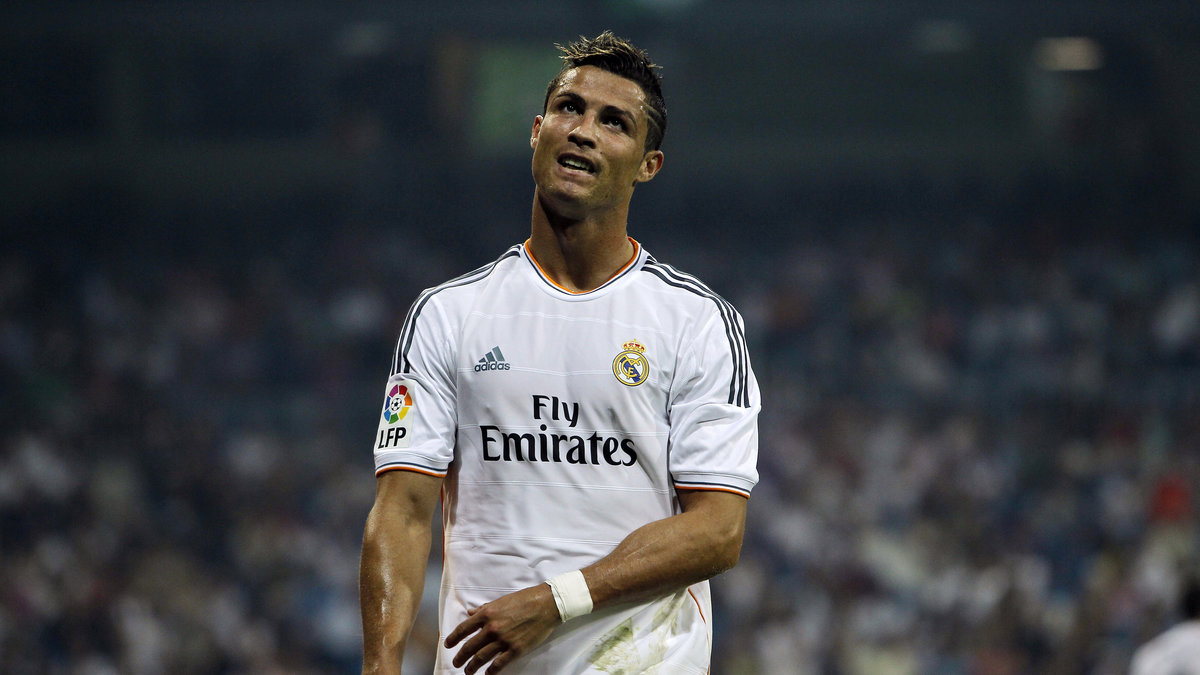 Ronaldo premiärspelade under söndagen med sitt Real Madrid mot Real Betis. 