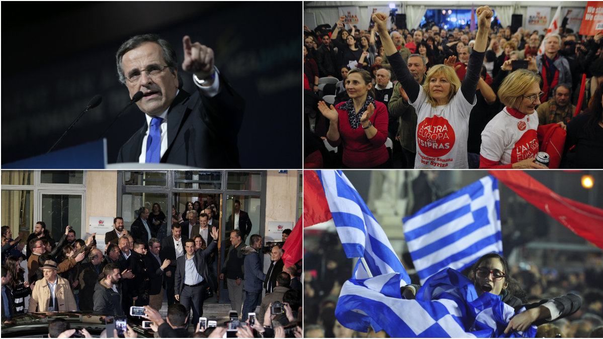 Vad hände i Grekland i helgen?