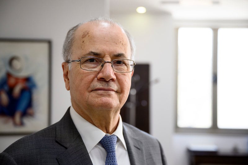 Palestiniernas premiärminister Mohammad Mustafa efterfrågar större press på Israel. 