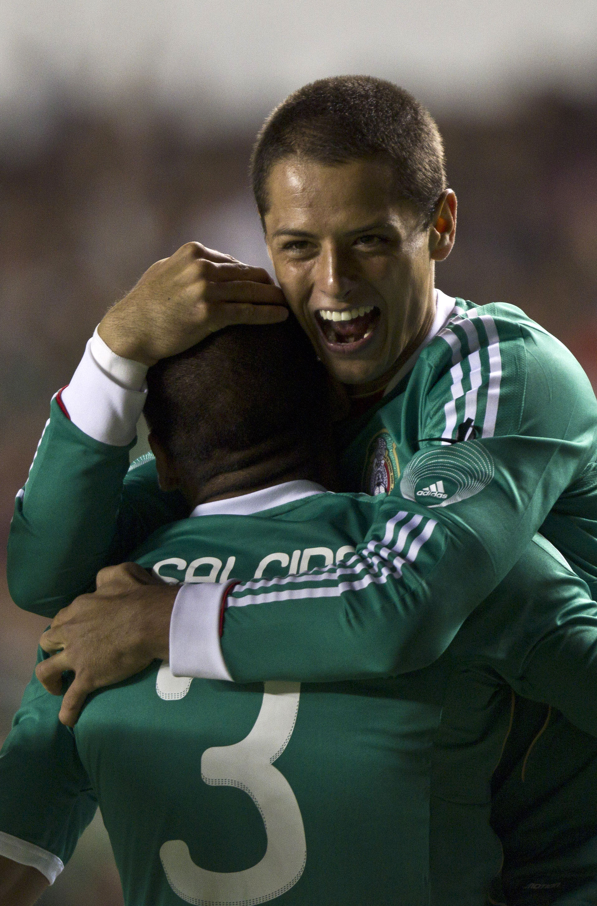 Javier "Chicharito" Hernandez  kan jubla åt att han är klar för Mexikos del.