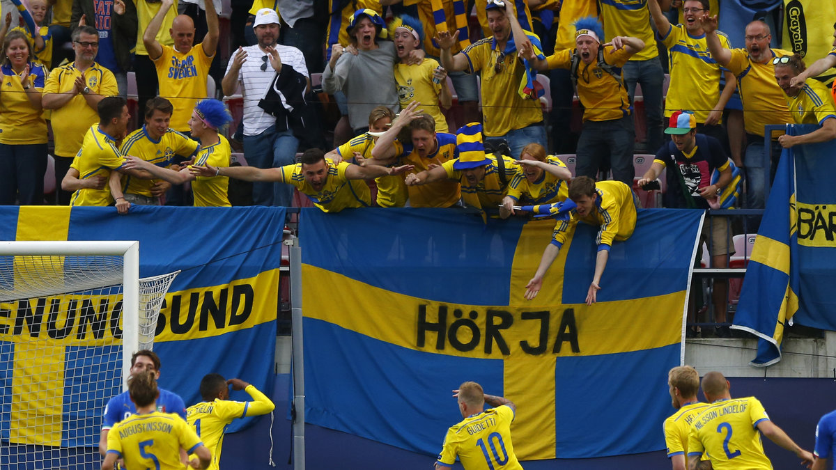 Finns det något roligare än när Sverige gör mål?