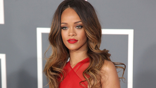 Rihanna på röda mattan.