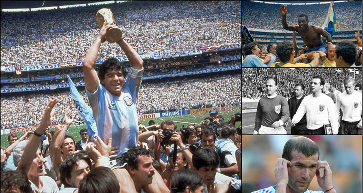 Fotboll, Världselva, maradona, världens bästa, Pelé