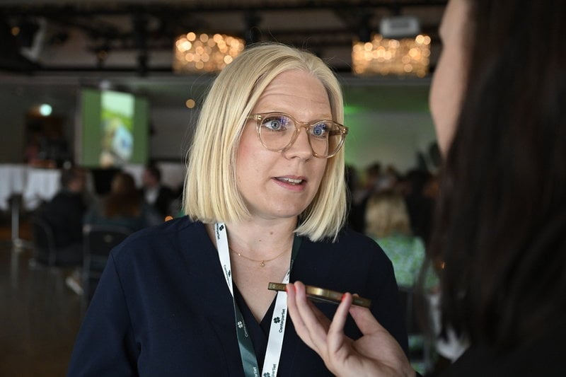 Centerpartiets partisekreterare Karin Ernlund. Arkivbild.