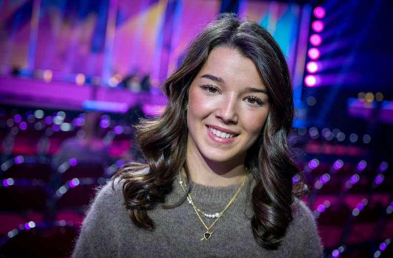 Att delta i Melodifestivalen i hemstaden Kristianstad känns tryggt, tycker Eva Jumatate. 
