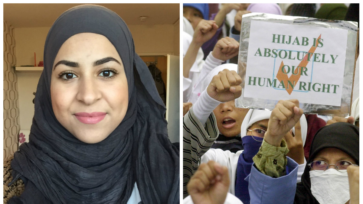 Amani A. Soliman vill att samhället ska lämna hennes hijab i fred.