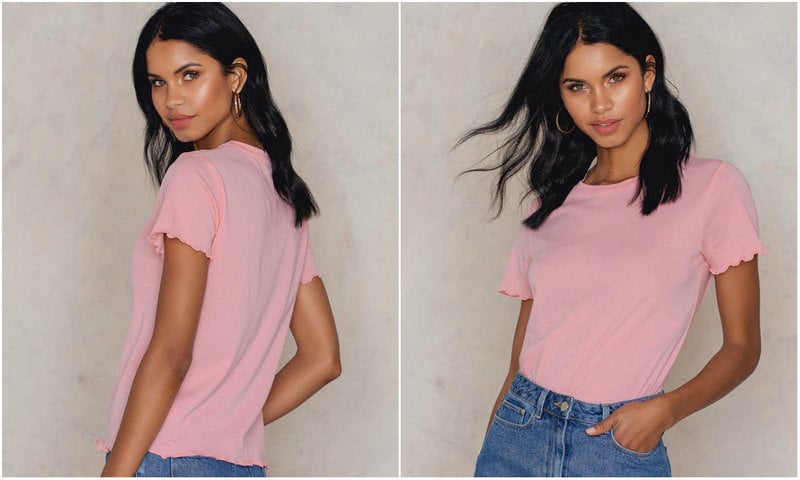 Rosa flarred t-shirt