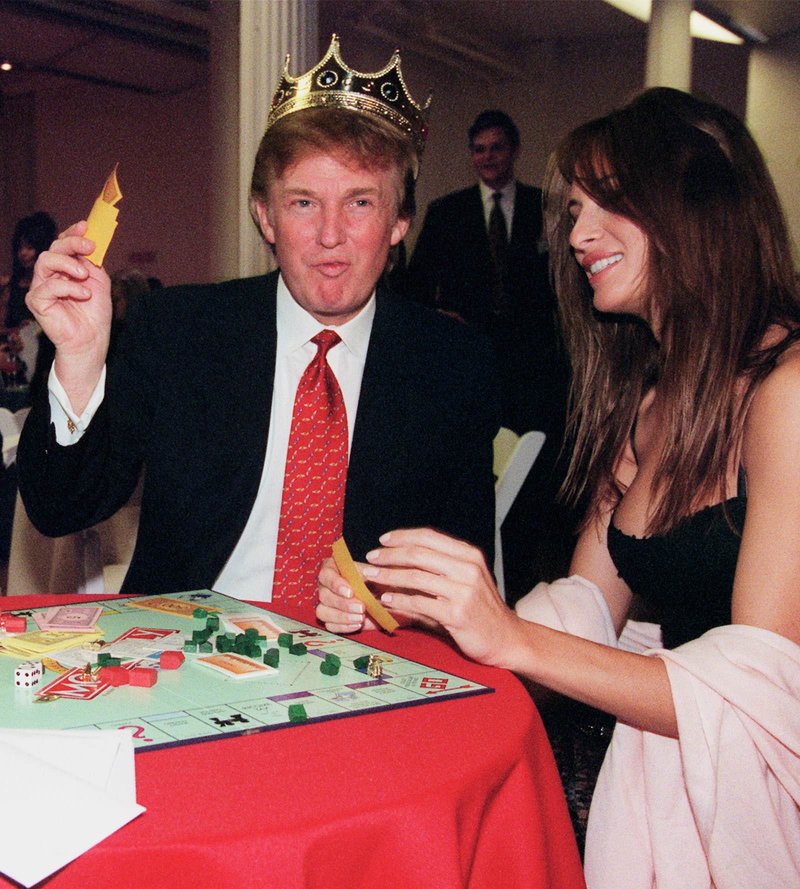 Donald Trump och Melania i New York 1999. Foto: Louis Lanzano/TT