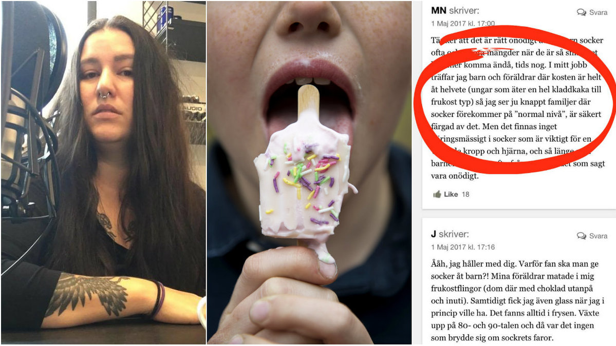Lady Dahmer svarar på hatet mot att hennes barn får äta glass