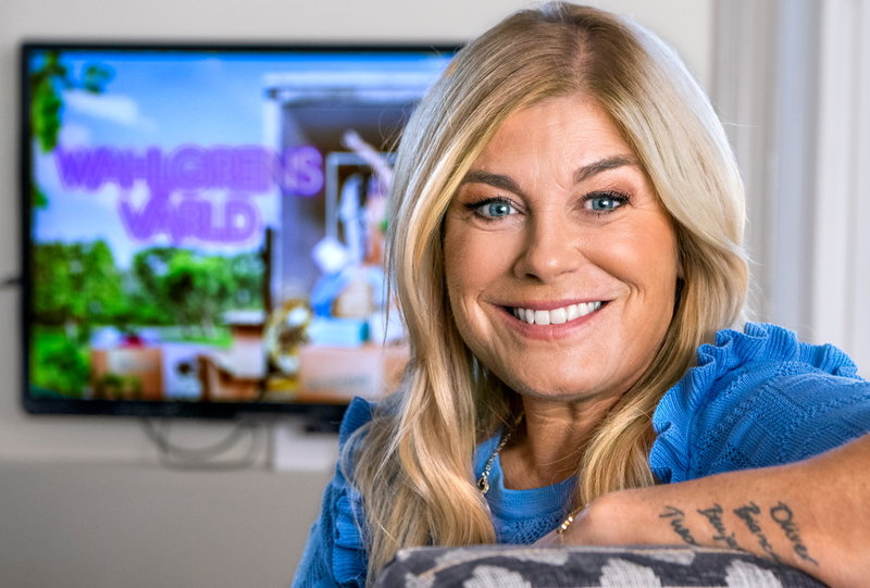 'Jag är stolt över att vi har hållit på i så många år, och över att det är ett så genomarbetat program', säger Pernilla Wahlgren om 'Wahlgrens värld'.