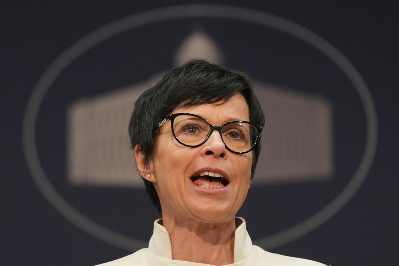 Marta Kos är EU-kommissionär ansvarig för utvidgning av unionen. Arkivbild.